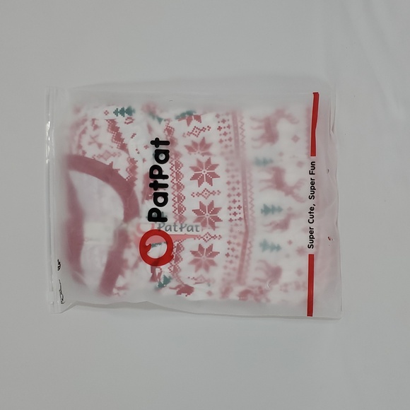 PATPAT Family Christmas Pjs Matching Sets Reindeer and Snowflake Patterned - Picture 7 of 14